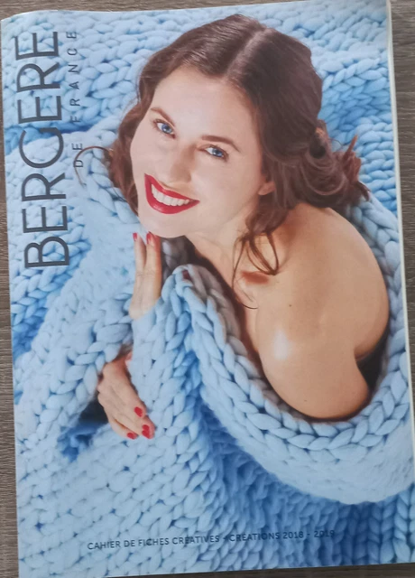 Catalogue Bergère De France Tricot 2017/2018 - Explications Et Modèles - Occasion Très Bon état