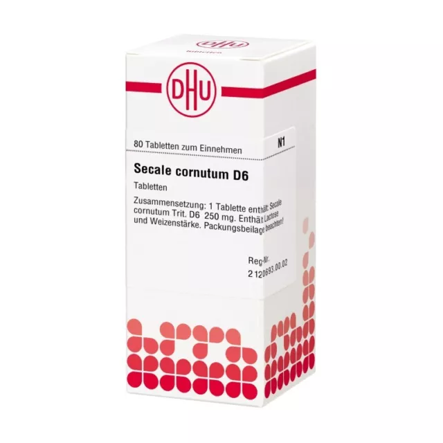 DHU Secale cornutum D6 Tabletten, 80 St. Tabletten 1784908 2