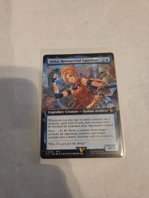 RIKKU, RESOURCEFUL GUARDIAN Extended Art Final Fantasy MTG Card 145/299 NM  $4.88 - PicClick