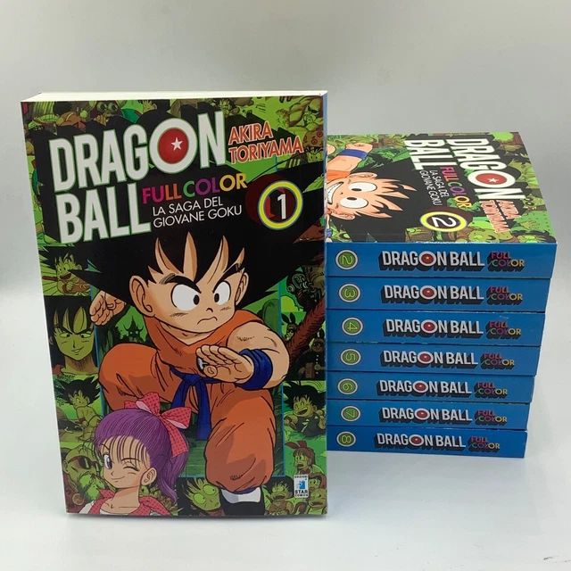 DRAGON BALL FULL COLOR La saga del giovane Goku Serie Completa 8 volumi manga EUR 55,20 - PicClick IT DRAGON BALL FULL COLOR La saga del giovane Goku Serie Completa 8 volumi manga EUR 55,20 - PicClick IT