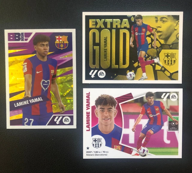 PANINI WORLD CLASS 2024 Figurina N. 383 Rookie Sticker Lamine Yamal