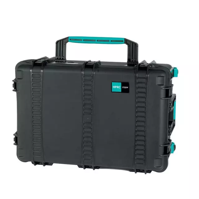 HPRC 2760W Lightweight, waterproof, unbreakable case with foam set and wheels.