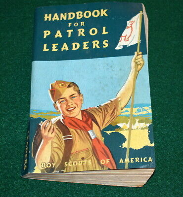 Vintage  Boy Scout - 1953 Handbook For Patrol Leaders