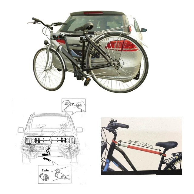 Porte-vélos Peruzzo Sur Porte-toit - Modèle San Remo Avec Pince - Neuf
