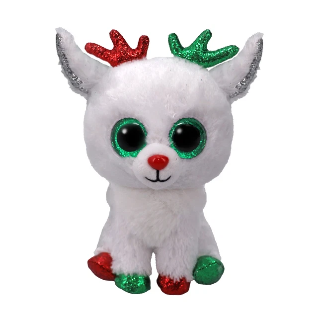 TY BEANIE BOO Snowdrop Reindeer Regular PicClick AU
