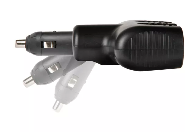 Lampa40625 Duo-4, presa corrente doppia con USB - 12/24V 3