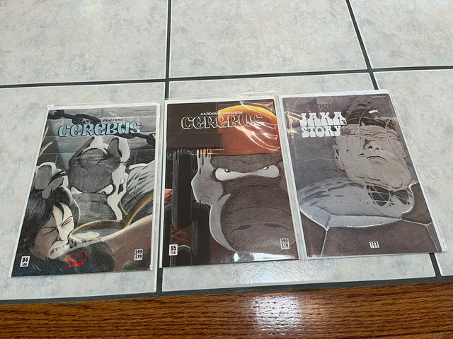 Cerebus The Aardvark #94,95,123 VF/NM  Aardvark-Vanaheim 3- Comics Dave Sim!
