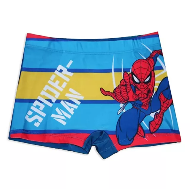 Spiderman Costume da Bagno a Pantaloncini Bambino Ragazzo 4 - 9anni