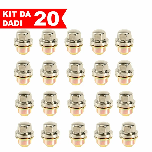 Land Rover Freelander 1 Dadi Ruota In Lega Di 20 (X20) - Rrd100660 - Foto 8