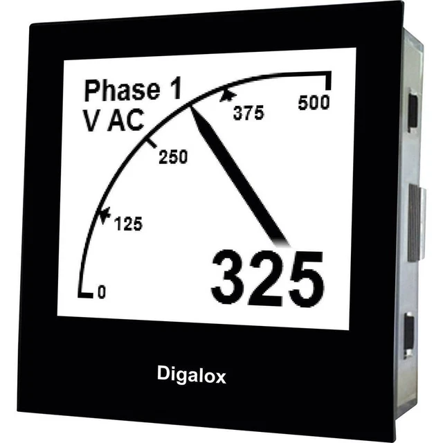 TDE Instruments Digalox DPM72-AVP Appareil de mesure numérique à encastrer
