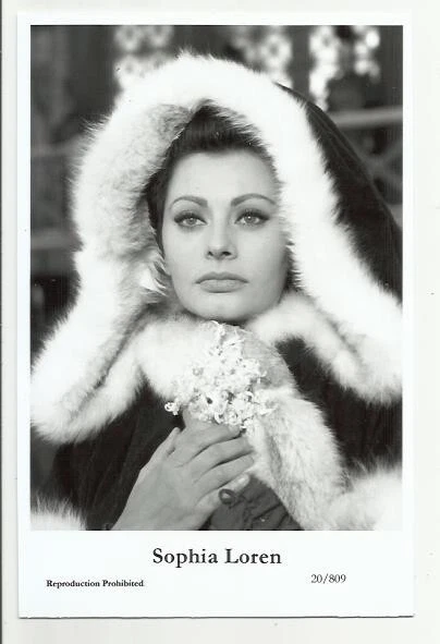(Bx34) Sophia Loren Swiftsure Photo Postcard (20/809) Filmstar Pin Up Glamour