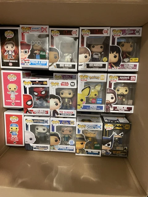 *Updated* Funko Pop! Lot NEW (Star Wars, Disney, Pokemon, Marvel, DC, more)