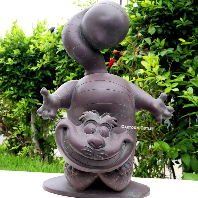 RARE DISNEY ALICE in Wonderland CHESHIRE CAT Garden Statue Resin £674.