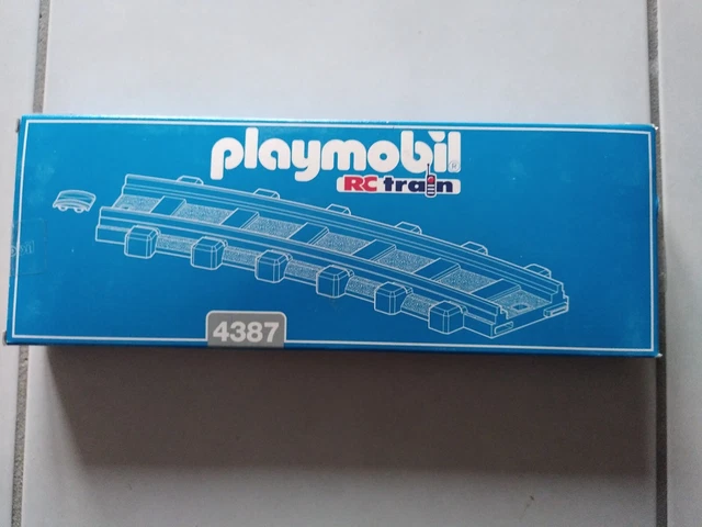 Playmobil rails courbes 4354 - Jeux & Jouets