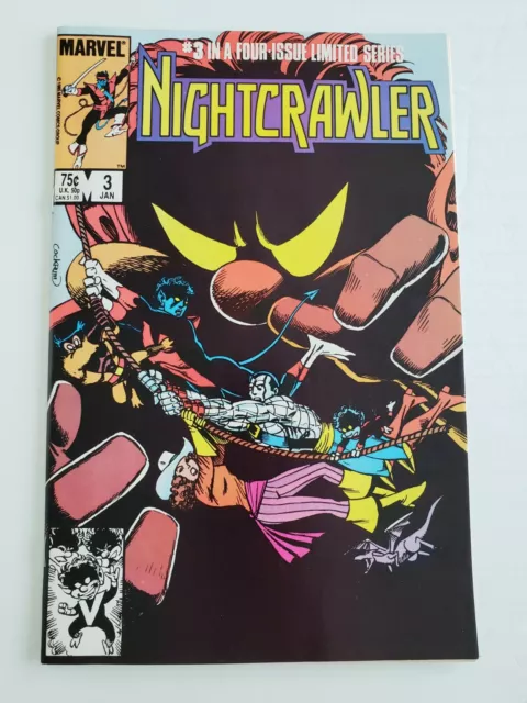 Comic Book Marvel NIGHT CRAWLER 1986