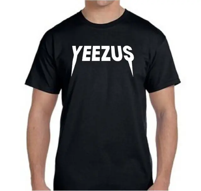 Kanye West Yeezus Inspired  T shirt Shirt Black or White Print  Uni-Sex Tees