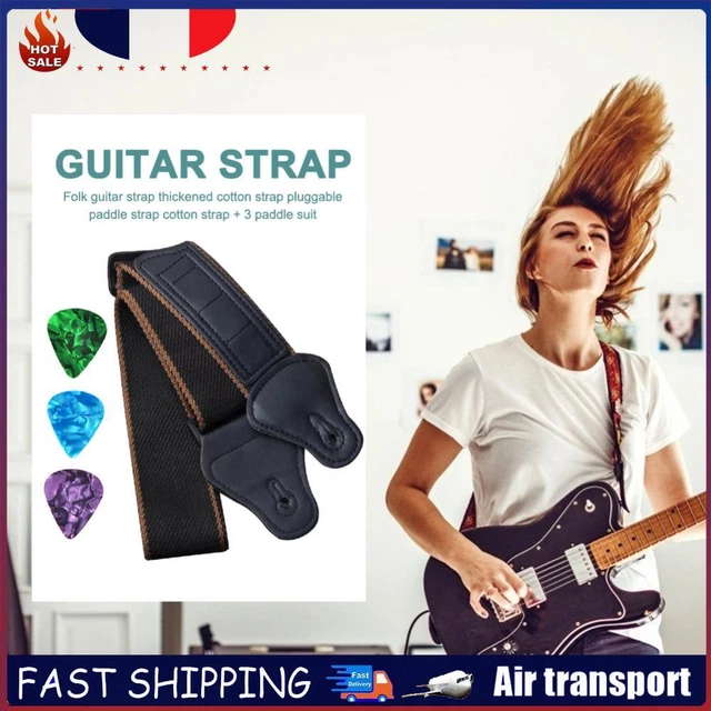 Vbest life Edelstahl Plektrum Halskette für Männer Frauen Gitarre Bass Plektrum Halskette Kette Instrument Zubehör 6 Muster (E