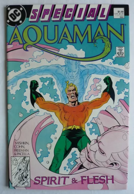 Aquaman Special #1 (One-Shot) Spirit & Flesh FN/VFN (1988) DC Comics