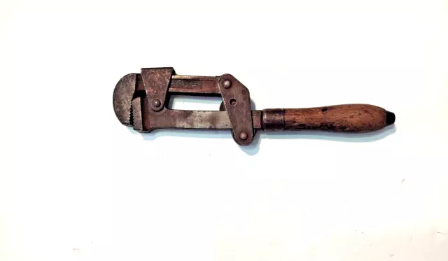 Antique "RARE" WALWORTH MFG Boston, MA Pipe Wrench Quick Adjusting Collectible