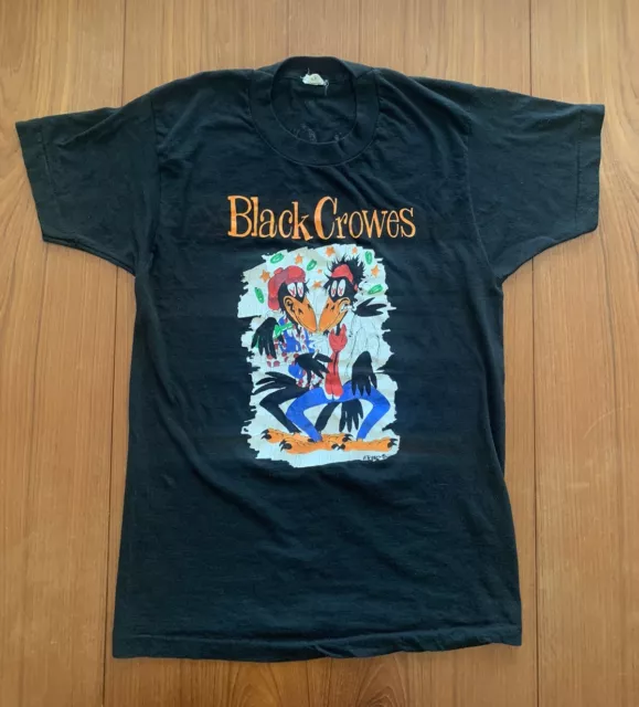 The Black Crowes VINTAGE T-Shirt Size Large Shake Your Money Maker Tour Tee 1990