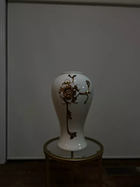 Gold Flower Vase