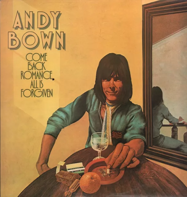 Andy Bown Come Back Romance LP vinyl UK Emi 1977 with inner sleeve - has name