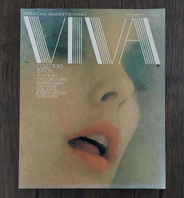 VIVA Magazine October 1973 – Vintage Women’s Premier Issue NOS Collector’s Item