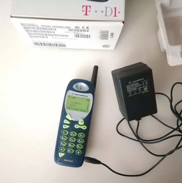 Simlock Telekom! XtraPac T-D1 Telekom Motorola M3888 " guter Zustand! Retro Rar