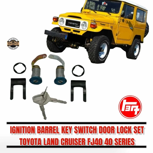 IGNITION BARREL KEY Switch Door Lock Set Toyota Land Cruiser Fj40 40
