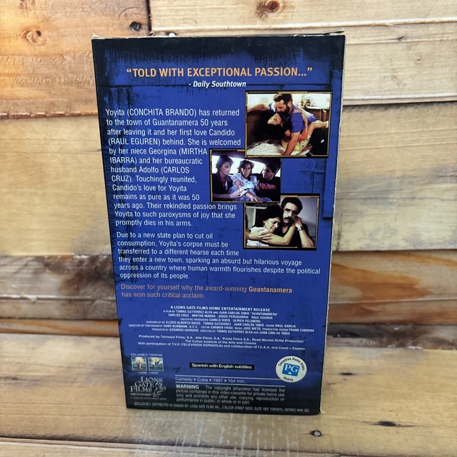 GUANTANAMERA VHS VCR Video Tape Used (Spanish w/ English Subtitles) £13