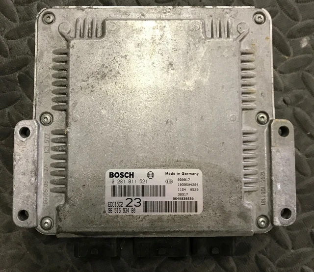 Calculateur Moteur Décodé Pour CITROËN XSARA 2.0 HDI EDC15C2 - OCCASION, Sans Anti-démarrage