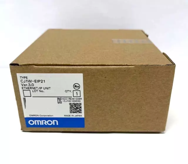 CJ1WEIP21 New OMRON CJ1W-EIP21 EtherNet/ IP Unit In Box