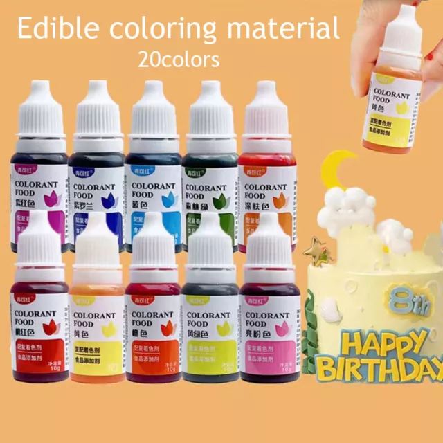 Rainbow Dust métallique Colorant alimentaire Peinture comestible pour  décoration de gâteau – Nacré Cerise : : Maison