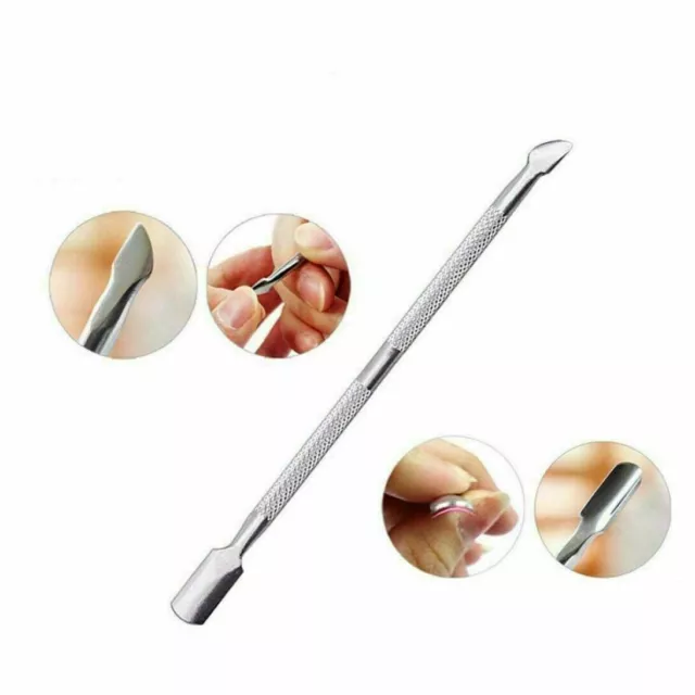 Cuticle Pusher UV Gel Polish Soak Off Remover Tool Nail Arts Cuticle Trimmer