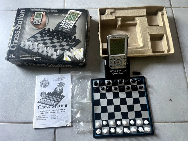 Jeu D'échecs électronique SciSys SENSOR – Complet Avec Pièces Et Bloc D'alimentation (occasion, Bon état)