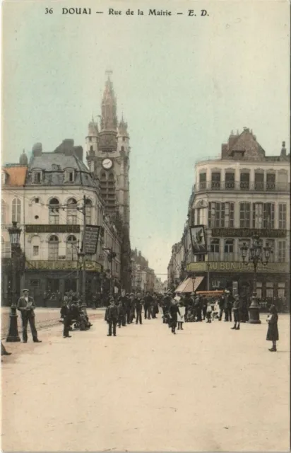 CPA DOUAI - Rue de la Mairie (137286)