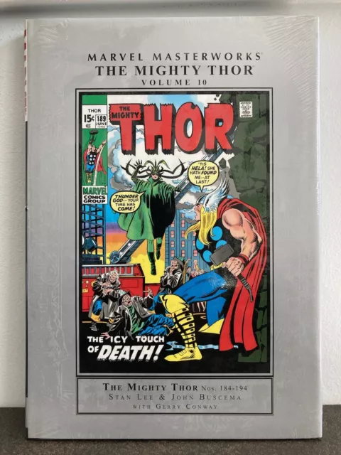 Marvel Masterworks The Mighty Thor Vol Volume 10 Hardcover Hc Lee Buscema Sealed