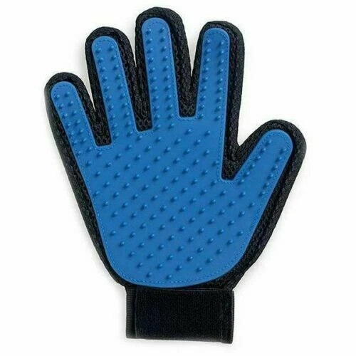 Pet Hair Gloves Brush Remover 1 Pair Dog Cat Comb Fur Mitt Massage Grooming Bath 2