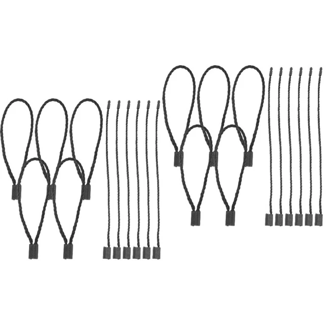 2pcs 1 Beutel Preisschildseile Hanging Tag Strings Preis Krawatten für