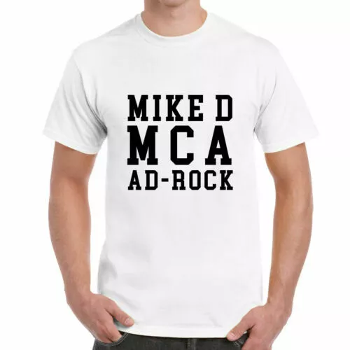 Mike D MCA Ad- Rock T-Shirt - Beastie Boys Bande Signataire