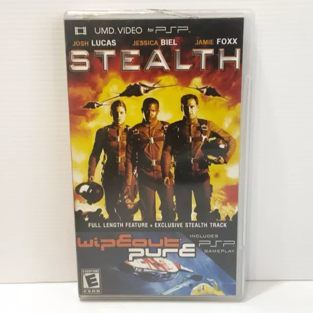 Stealth / Wipeout Pure + Manual - Playstation PSP - Tested & Working!