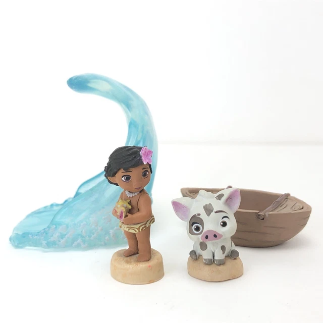 DISNEY ANIMATORS COLLECTION Littles Motunui Island Moana from Micro