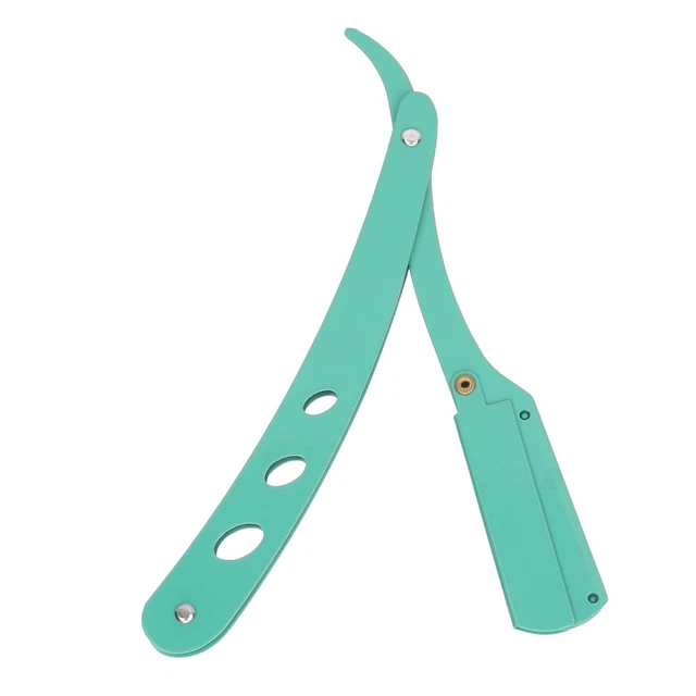 ANUNCIOS de peluquería plegada estilo retro diseño ergonómico conveniente de aleación práctica