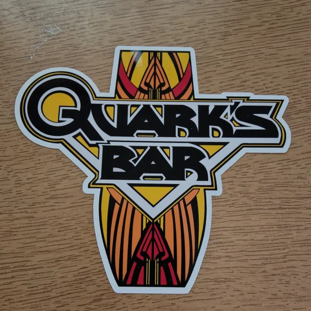 Compatable Star Trek Quark's Bar Logo from Deep Space Nine (DS9) Vinyl Sticker