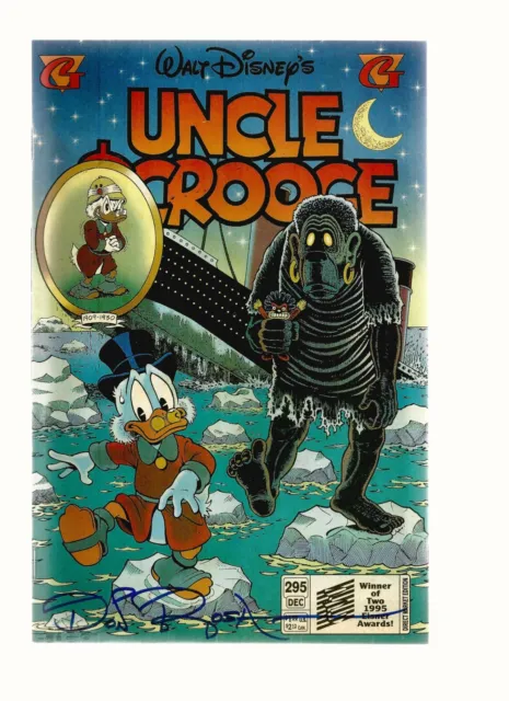 Uncle Scrooge #295 Don Rosa Life of Scrooge Chapter 11, Banned by Disney, Auto
