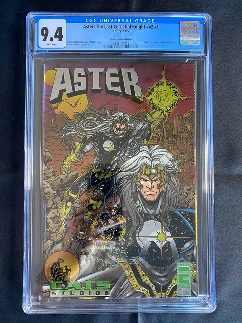 Aster: The Last Celestial Knight #v2 #1 CGC 9.4 (1995) - Holochromium Edition