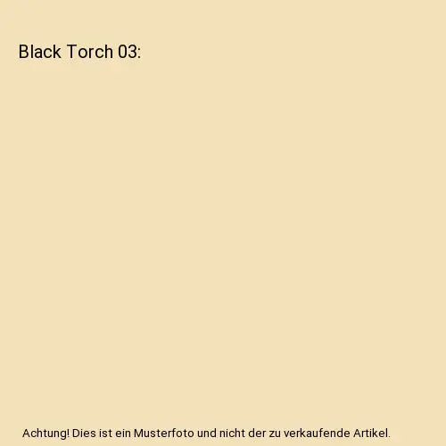 Black Torch 03, Takaki Tsuyoshi