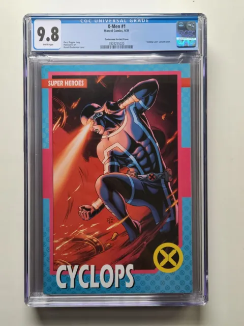 X-MEN #1 (2021) Russell Dauterman Trading Card Variant CGC 9.8 [MARVEL Comics]