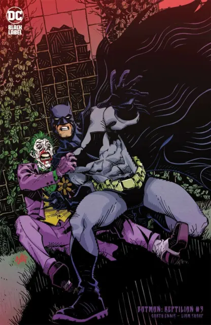 Batman Reptilian #3 2021 Unread Cully Hamner Variant Cover DC Black Label Comic