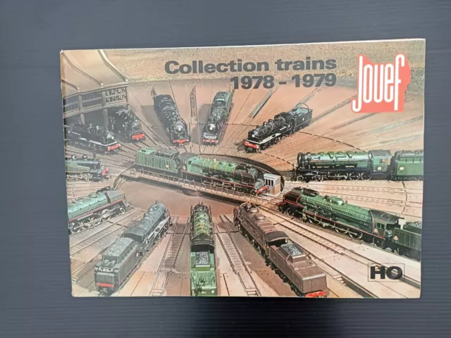 JOUEF Catalogue 1978-79 Trains HO Voitures Loco Wagons Décors Modélisme brochure